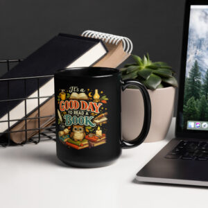 good day to read a book mug | cozy book lover coffee mug gift